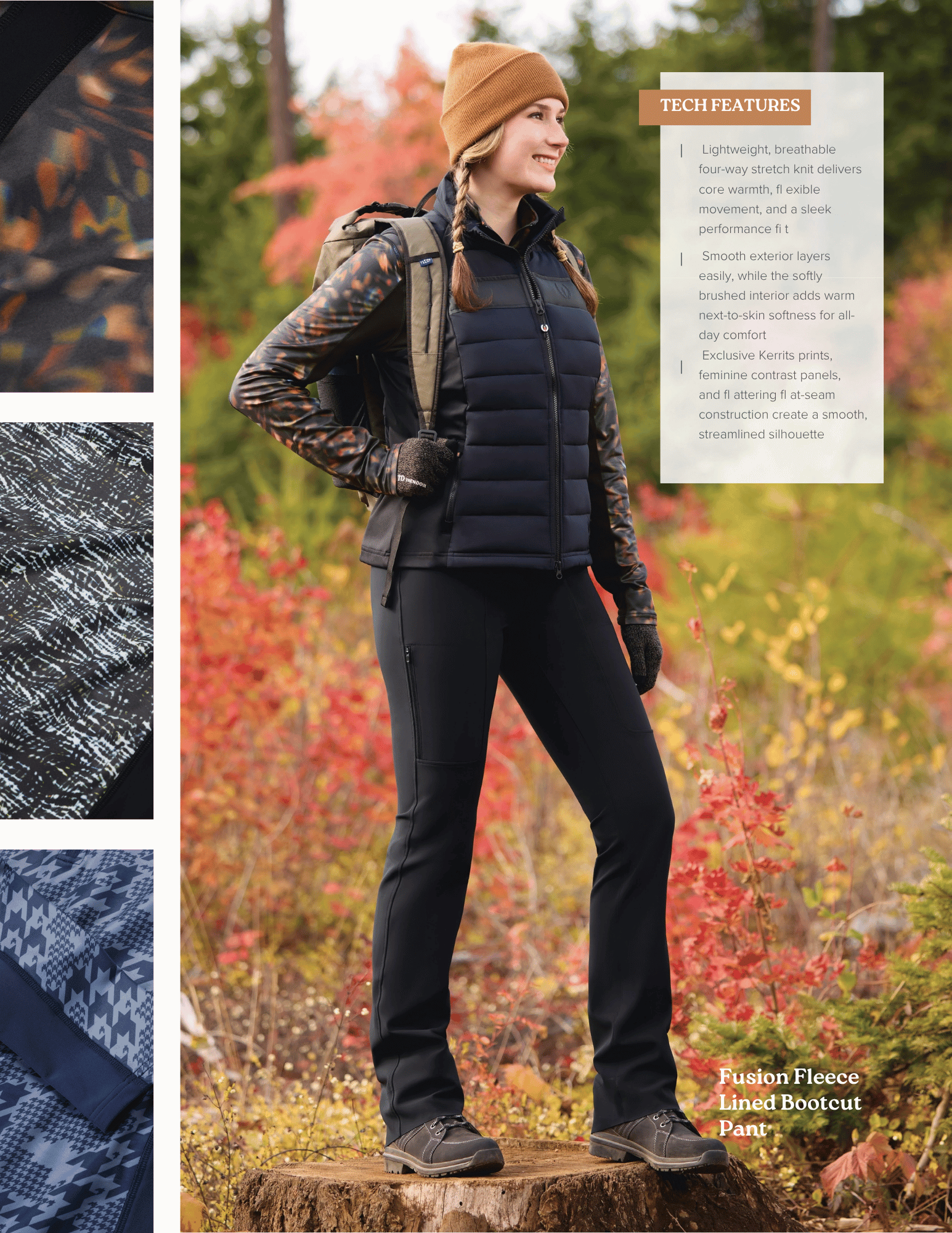 Kerrits Traverse Quarter Zip Fleece Tech Top