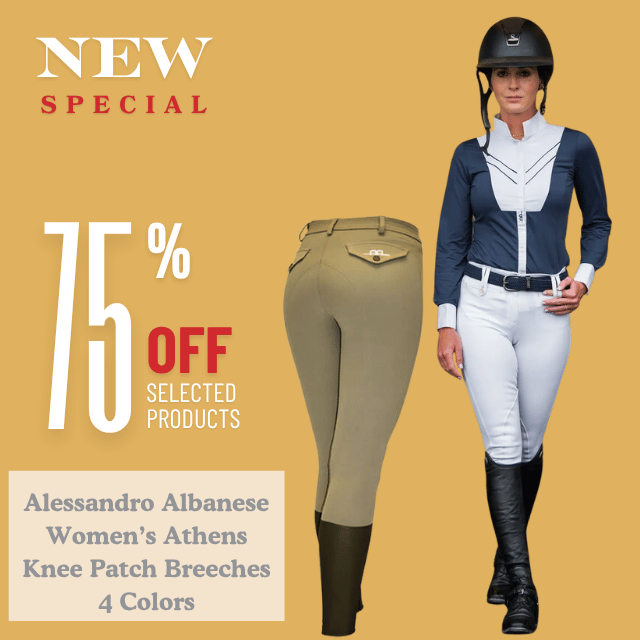 AA Women's Athens Knee Patch Breeches