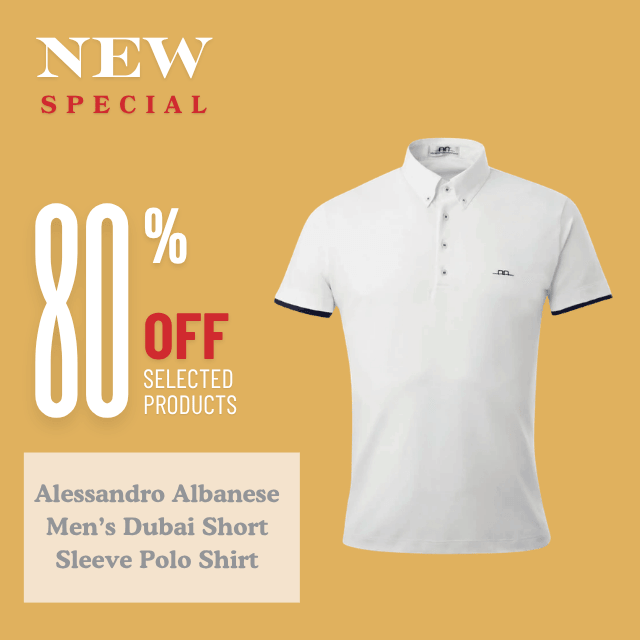 AA Men's Dubai Short Sleeve Polo