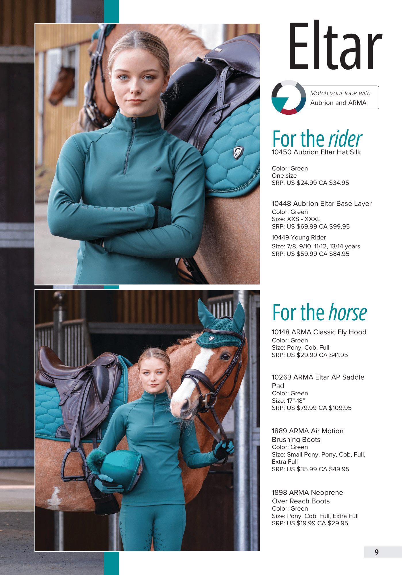 Green for Horse & Rider from Eltar