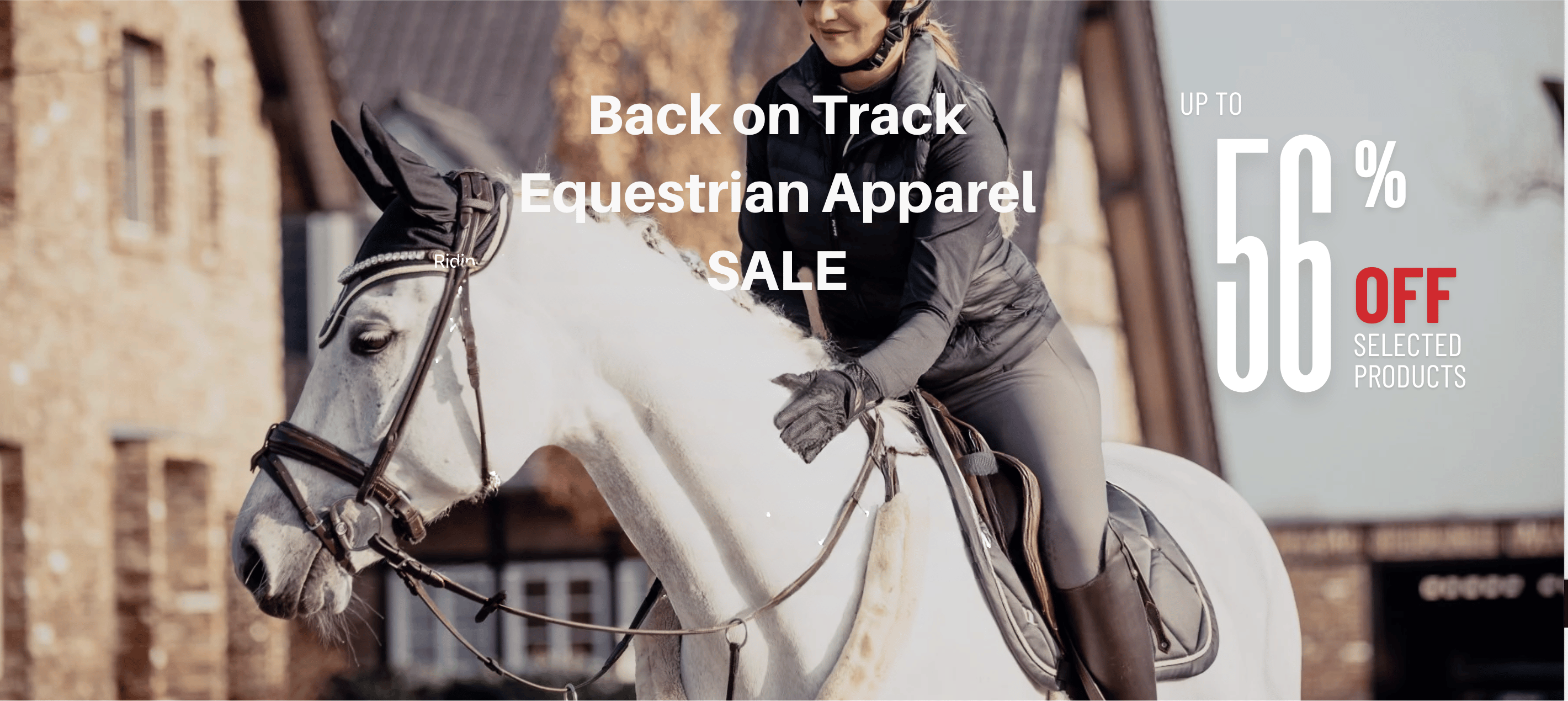 Back on Track Equestrian Apparel Sale