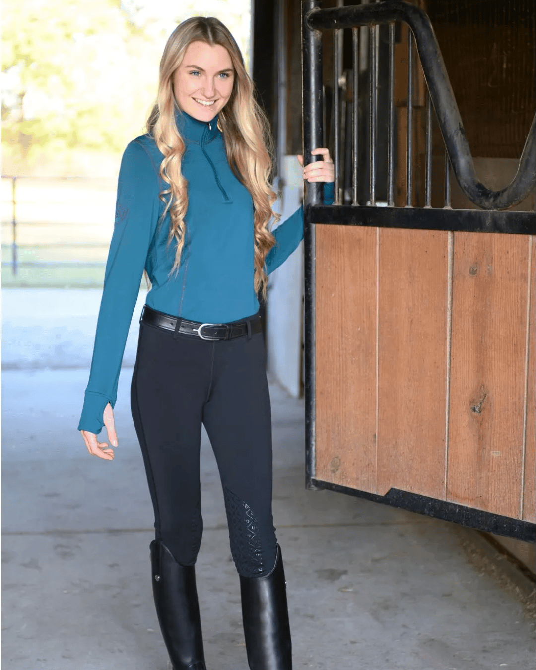 Thermal Knee Patch Tights
