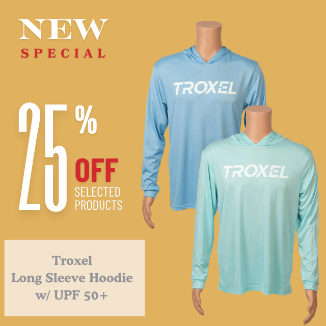 Troxel Long Sleeve Hoodie w/ UPF 50