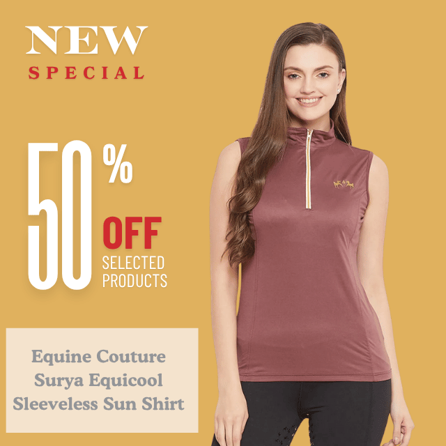 Equine Couture Surya Equicool Sleeveless Sun Sport Shirt