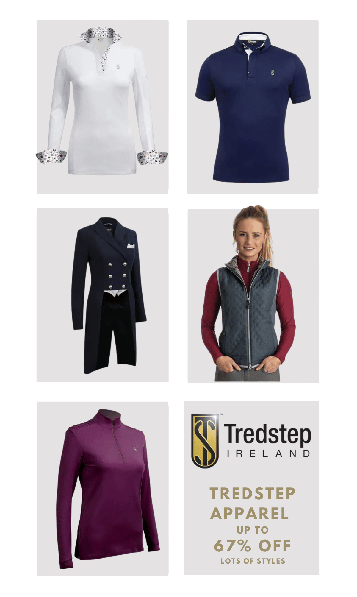 Tredstep Ireland - Apparel - Up to 67% Off