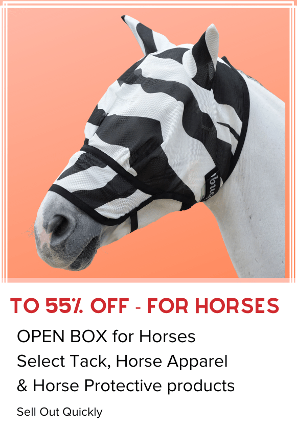 Shop on OPEN BOX for your Horse & Save BIG