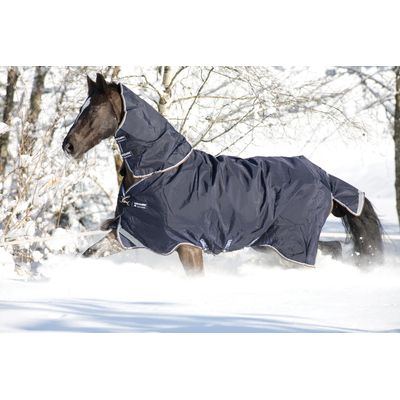 Rambo Duo Turnout - Navy/Sky Blue/Brown