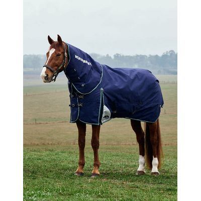 Weatherbeeta Comfitec Plus Dynamic Turnout Detach-A-Neck 0g - Navy/Forest Green