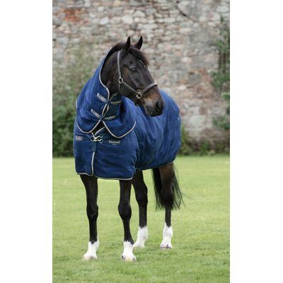 Rambo Deluxe Stable Plus 200g - Navy/Champagne/Navy