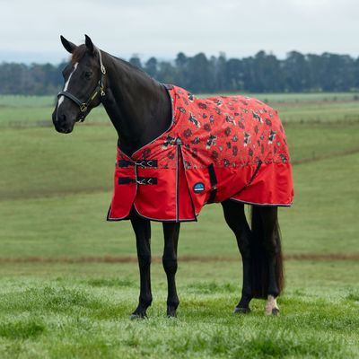 Weatherbeeta Comfitec Legend Turnout 220G - Rodeo Print