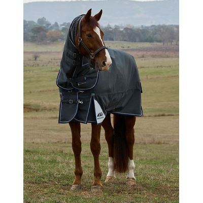 Weatherbeeta Comfitec Ultra Turnout Detach-A-Neck 360g - Charcoal