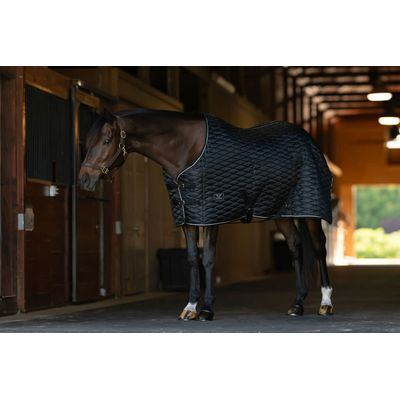 TuffRider Kozy Komfort  420D Stable Blanket w/Diamond Quilting 200 - Black