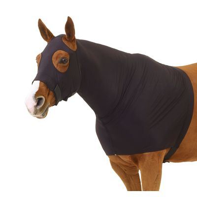 Centaur Spandex Zip Hood - Black
