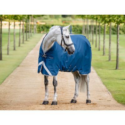 Horseware Ionic Therapy Turnout 100g - Imperial Blue/Silver/Navy