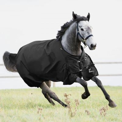 Horze Nevada Medium Weight Turnout Blanket - Black