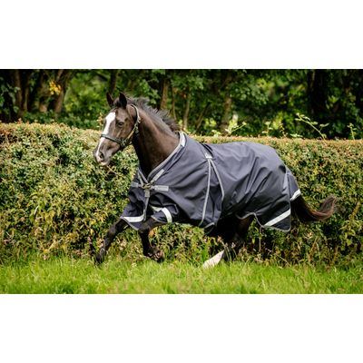 Rambo Optimo Turnout Outer Only - Navy/Thunderstorm Grey/Silver