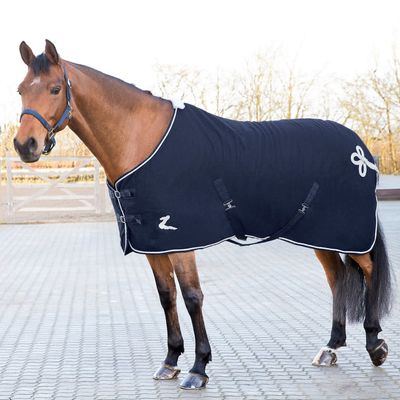 Horze Millau Wool Blanket - Dark Blue