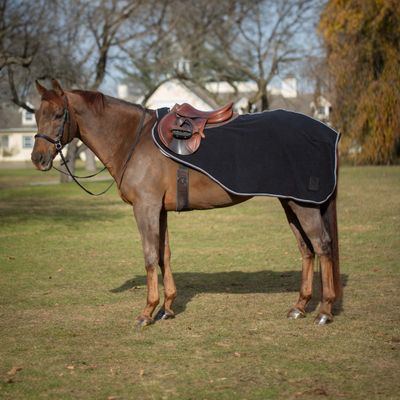 Equinavia Norse Fleece Quarter Sheet - Black