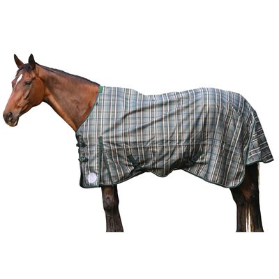 Ovation 1200D Turnout Blanket 180g - Hunter Plaid
