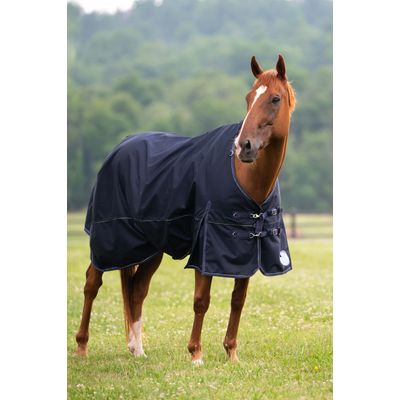 Ovation 1200D Sequoia Turnout Blanket 150g - Navy