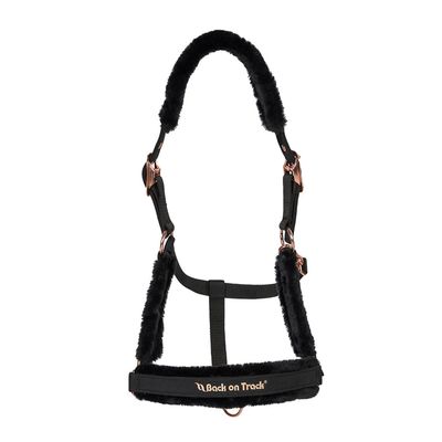 Back on Track Haze Collection Halter - Black Rose