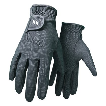 Back on Track Therapeutic Riding Gloves - Black