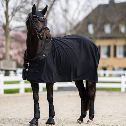 Back on Track Fleece Exercise Sheet - Black