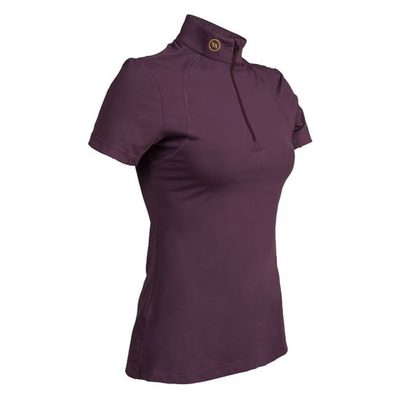 Back on Track Women's Inez P4G Short Sleeve Top - Plum