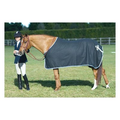 Centaur Wool Dress Cooler - Navy/Lt Blue/Silver