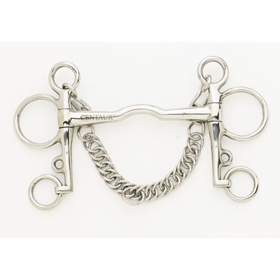 Centaur Medium Port Short Polo Pelham - Stainless Steel