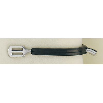 Centaur 5/8" Prince of Wales Rubber Coated Spur - Stainless Steel