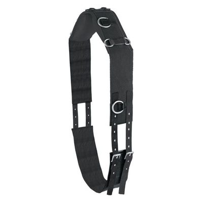 Centaur Web 10-Ring Surcingle - Black