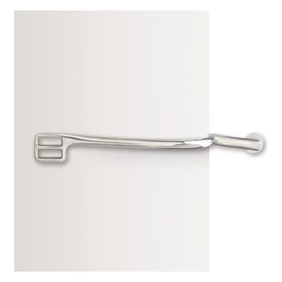 Centaur 5/8" Ultra Fine Smooth Rowel Spurs - Stainless Steel