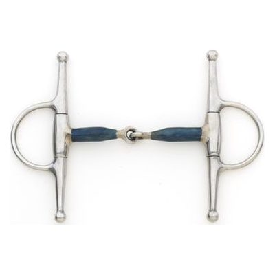 Centaur Medium Joint Eggbutt Full Cheek - Blue Steel