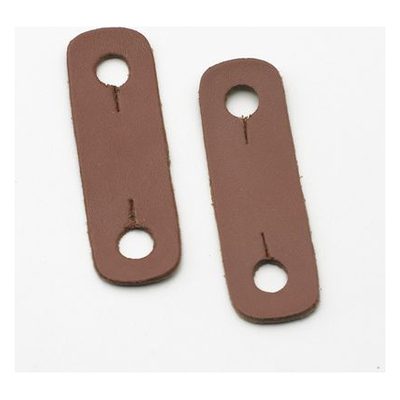 Centaur Leather Loops for Peacock Ring - Brown