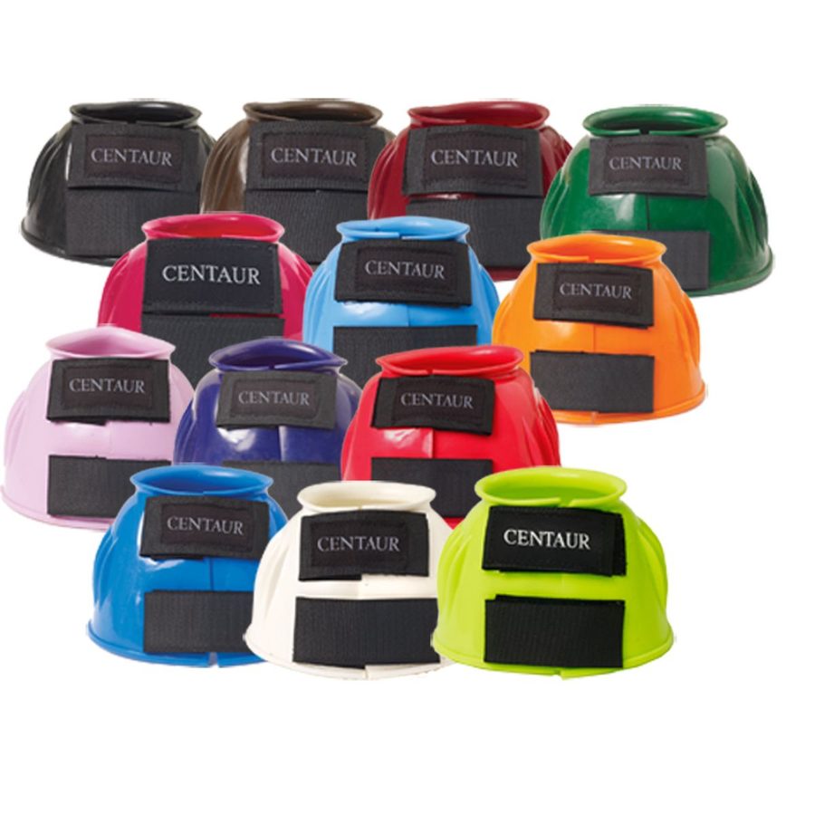 Centaur PVC ribbed bell boots in a rainbow of colors