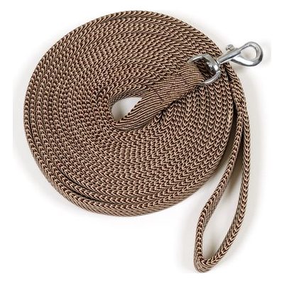 Centaur Cushion Padded Lunge Line - Tan/Brown
