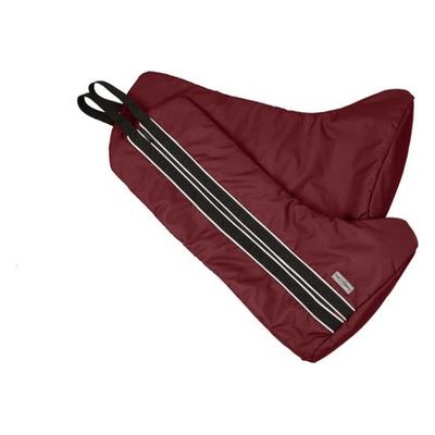 Chestnut Bay Quilted Lined Boot Bag - Cabernet