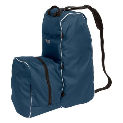 Chestnut Bay Quilted Lined Boots Helmet Carry All - Navy
