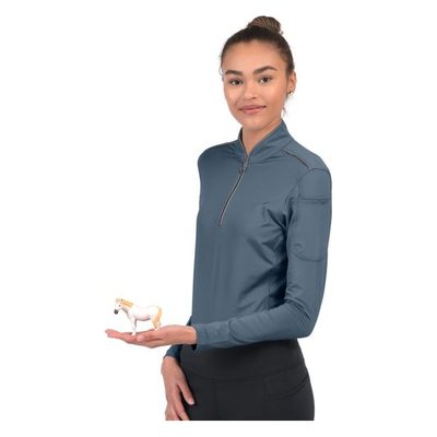 Chestnut Bay Women's Performance Rider SkyCool Long Sleeve Shirt - Mirage