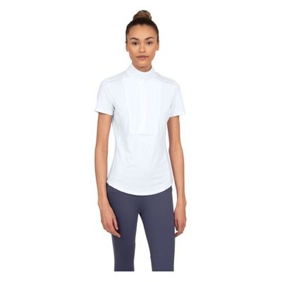 Chestnut Bay Women's SkyCool Liberty Sport Short Sleeve Show Shirt - White 160