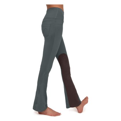 Chestnut Bay Women's SkyCool Bootcut Tights - Street Green