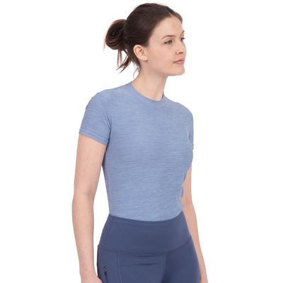 Chestnut Bay Women's SkyCool Short Sleeve Elements Tee - Skyblue