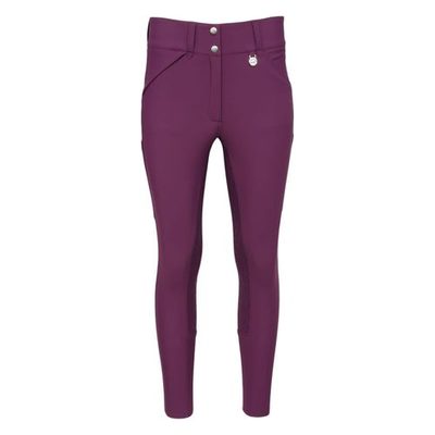 Dapplebay Women's Sport Full Seat Breeches - Plum