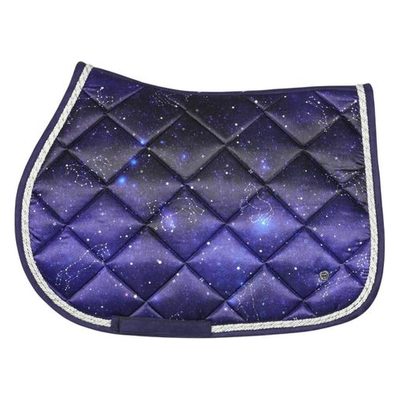 Dapplebay Constellation Jump Saddle Pad - Navy