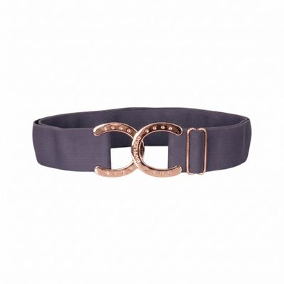 Dapplebay Women's Horse Shoe Belt - Purple Dusk/Rose Gold