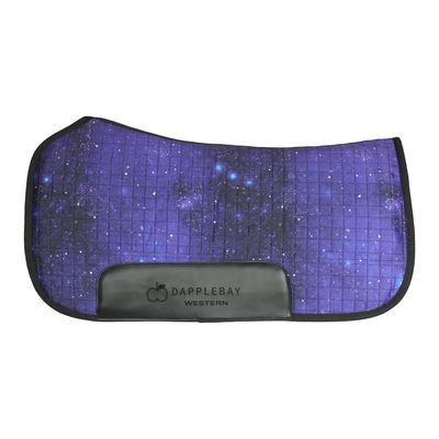 Dapplebay Constellation Western Saddle Pad - Navy