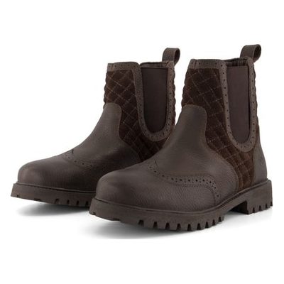 Dublin Women's Yukon Quilted Short Boots - Dark Brown