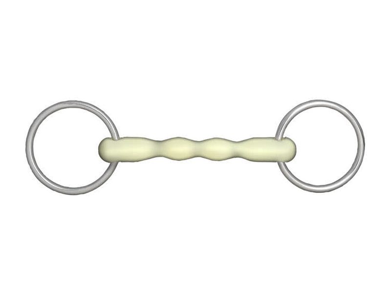 Horze Apple Flavor Mullen Mouth Loose Ring Snaffle Bit