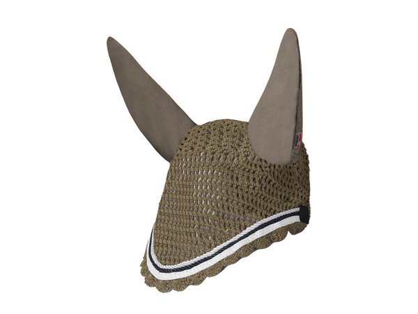 B Vertigo Cameron Double Corded Ear Net - Fossil Brown